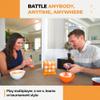 Bounce Battle Tournament Edition  Wood Game Set with 36 Battle Cards  Fast-Paced Family & Party Game of Strategy, Skill & Chance  Fun Gift for Kids, Teens & Adults view 3