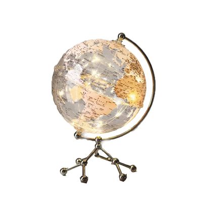 Political Map Globe of Earth Table Globe geographic globe Vintage World Globe Transparent World Globe With Metal Tripod Stand Geography Educational Decorations Globe For Desk world globe gifts ( Col