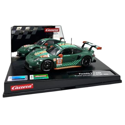 Carrera 27742 Porsche 911 RSR Proton Competition No.93 1:32 Scale Analog Slot Car Racing Vehicle Evolution Slot Car Race Tracks
