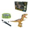 LEXIBOOK - RC Tyrannosaurus Control, Realistic Dinosaur, Articulated Movements, Roaring, Smoke Spit, Luminous Effects, Rechargeable, Fossil and Wrist Remote Controls Included, DINO02 view 1