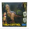 LEXIBOOK - RC Tyrannosaurus Control, Realistic Dinosaur, Articulated Movements, Roaring, Smoke Spit, Luminous Effects, Rechargeable, Fossil and Wrist Remote Controls Included, DINO02 view 4