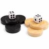 32Pcs Draughts and Checkers and Backgammon Chess Piece 0.75in Diameter for Kids Board Game Learning Camping view 1
