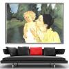 DIY Oil Painting Kit,by The Pond Painting by Mary Stevenson Cassatt Paint by Numbers Kit for Kids and Adults view 2