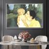 DIY Oil Painting Kit,by The Pond Painting by Mary Stevenson Cassatt Paint by Numbers Kit for Kids and Adults view 3