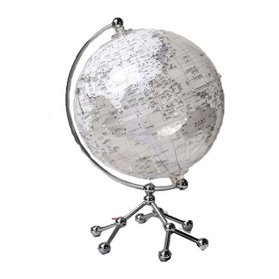 Political Map Globe of Earth Table Globe geographic globe Vintage World Globe Transparent World Globe With Metal Tripod Stand Geography Educational Decorations Globe For Desk world globe gifts ( Col