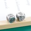 2 PCS Gifts for Boyfriend Girlfriend Anniversary Steel Gifts for Couple Date Night Dice Christmas Stocking Stuffer White Elephant Santa Swap Gift Exchange Dice Exchange Dices Valentines view 2