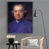 DIY Oil Painting Kit,Francois Dachery Childhood Friend of Maurice Quentin De La Tour Painting by Maurice Quentin De La Tour DIY Oil Painting Paint by Number Kits view 3
