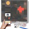 DIY Oil Painting Kit,Fire Full Moon Painting by Paul Klee Paint by Number Kit On Canvas for Beginners view 1