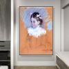 DIY Oil Painting Kit,Bust of Ellen with Bows in Her Hair Painting by Mary Stevenson Cassatt Arts Craft for Home Wall Decor view 2