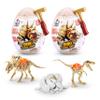 Robo Alive Mini Dino Fossil Find (2 Pack, Troodon & Kosmoceratops) by ZURU Boys 5+ Dig and Discover, STEM, Excavate Prehistoric Fossils, Educational Toys, Great Science Kit Gift for Girls and Boy view 1