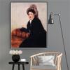 DIY Oil Painting Kit,Portrait of Madame X Dressed for The Matinee Painting by Mary Stevenson Cassatt Paint by Numbers Kit for Kids and Adults view 3