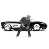 1:24 UNIVERSAL MONSTERS 1957 CHEVY CORVETTE w/WOLF MAN WOLFMAN Mini Car view 1