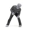 1:24 UNIVERSAL MONSTERS 1957 CHEVY CORVETTE w/WOLF MAN WOLFMAN Mini Car view 3