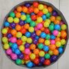 bebikim 500 Count Plastic Soft Plastic Ball Pits Balls Colorful Play Pits Balls for Pet Dogs Ball Pits 2.2" Large Phthalate Free Bpa Free Balls for Toddlers 1-3 Baby Kids view 3