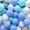 bebikim 500 Count Plastic Soft Plastic Ball Pits Balls Colorful Play Pits Balls for Pet Dogs Ball Pits 2.2" Large Phthalate Free Bpa Free Balls for Toddlers 1-3 Baby Kids view 4