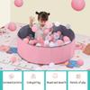 bebikim 500 Count Soft Plastic Ball Pits Balls Colorful Play Pits Balls for Pet Dogs Ball Pits 2.2" Large Phthalate Free Bpa Free Balls for Toddlers 1-3 Baby Kids view 3
