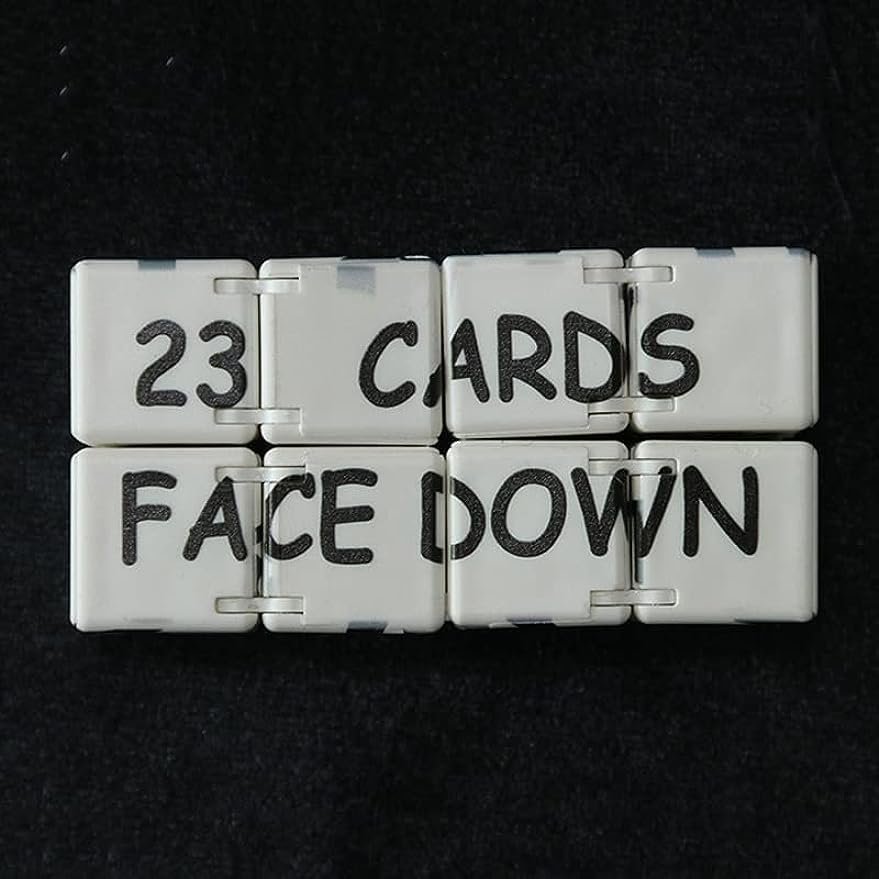 blue-ther Prediction Blocks Magic Tricks Gimmicked The Playing Card Magic Funny Close up Illusions Mentalism Props