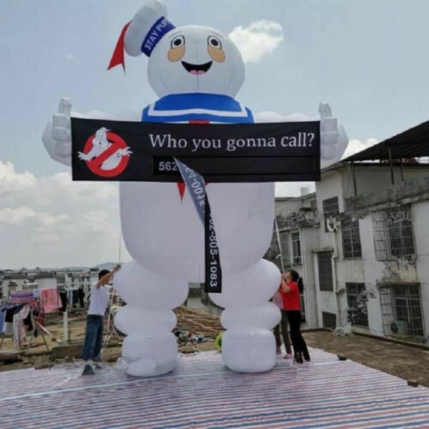 New Giant Inflatable 6 mH Stay Puft Marshmallow Man Custom