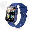 Luyiilo Smart Watch for Kids, with 26 Puzzle Games, Touch Screen, HD Camera, Alarm Clock, Toys for Ages 4-12 Years Old.Birthday Gift for Boys Girls (Blue) view 1