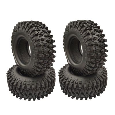 4PCS 1.9 Inch Rubber Tyre 1.9 Wheel Tires 108X40MM for 1/10 RC Crawler for Traxxas TRX4 Axial SCX10 90046 AXI03007 Modification Accessories