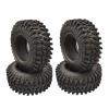 4PCS 1.9 Inch Rubber Tyre 1.9 Wheel Tires 108X40MM for 1/10 RC Crawler for Traxxas TRX4 Axial SCX10 90046 AXI03007 Modification Accessories view 1