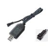 Aliwisdom Universal RC Charger Cable with SM-2P Plug Connector for (4-8s) 4.8V 6V 7.2V 8.4V 9.6V Ni-MH/Ni-CD Battery Pack, Compatible RC Car/Boat/Plane/Drone/Tank (8.4V) view 1