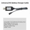 Aliwisdom Universal RC Charger Cable with SM-2P Plug Connector for (4-8s) 4.8V 6V 7.2V 8.4V 9.6V Ni-MH/Ni-CD Battery Pack, Compatible RC Car/Boat/Plane/Drone/Tank (8.4V) view 2