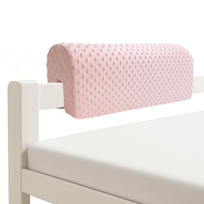 Wonder Space Toddlers' Bed Rail Bumpers Protecter - Children's Bed Guardrail Padding - Anti-Collision | Increased Height | Fall Prevention - Easy InstallEnhanced Safety Mostly Fit (3ft, Pink)