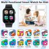 Luyiilo Kids Games Watch, with 26 Puzzle Games, Touch Screen, HD Camera, Alarm Clock, Toys for Ages 4-12 Years Old.Birthday Gift for Boys Girls (Black) view 2