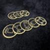 ZQION Phantom of Chinese Coins (Stage) Magic Tricks 55MM Parlar Coin Magia Magician Close Up Street Illusions Gimmicks Props view 3
