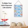 4 Pieces Space Decor for Boys Room, 11.8" x 3.9" Outer Space Kids Room Wall Decor Wooden Sign, Motivational Wall Art for Kids Room Nursery Playroom Classroom, Be Kind Brave Curious Yourself-A05 view 3