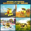 Wesfuner 30-in-1 STEM Solar Robot Kit Toys, 243 Pieces Educational Building Science Experiment Kit for Kids Aged 8-12, Birthday Gifts Kids Aged 8 9 10 11 12 13 Years Old(Yellow) view 2