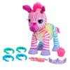 furReal Zenya My Rainbow Zebra Interactive Plush with Accessories, 22-pieces, Pretend Play, Kids Toys for Ages 4 Up by Just Play view 1