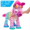 furReal Zenya My Rainbow Zebra Interactive Plush with Accessories, 22-pieces, Pretend Play, Kids Toys for Ages 4 Up by Just Play view 4