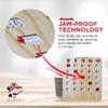 MR CHIPS Jam-Proof Bingo Cards with Sliding Windows 25 Pack Plus Deck of Calling Cards view 3