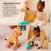 Little Big Friends Giraffe Pull Toy for Toddlers | Classic Baby Walking Toy with Adjustable Cord | Easy-to-Clean Soft Toy | Gina The Giraffe view 3