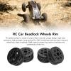 4PCS 1.9in RC Beadlock Wheels Rims for 1/10 RC Crawler Axial SCX10 Gen8 Gelande II Finder 2 (Round Hole Style) view 4