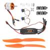 1100KV Brushless Motor, 40A ESC with Safety , SG90 9G Micro Servo for RC Plane (A2217 KV1100KV Brushless Motor 40A ESC SG90 9G) view 4