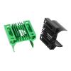 2pcs Electric Motor Heat Sink, Aluminum Alloy 180 Brushed Motor Radiator Cooling Fins for 1/18 RC Car Truck view 4