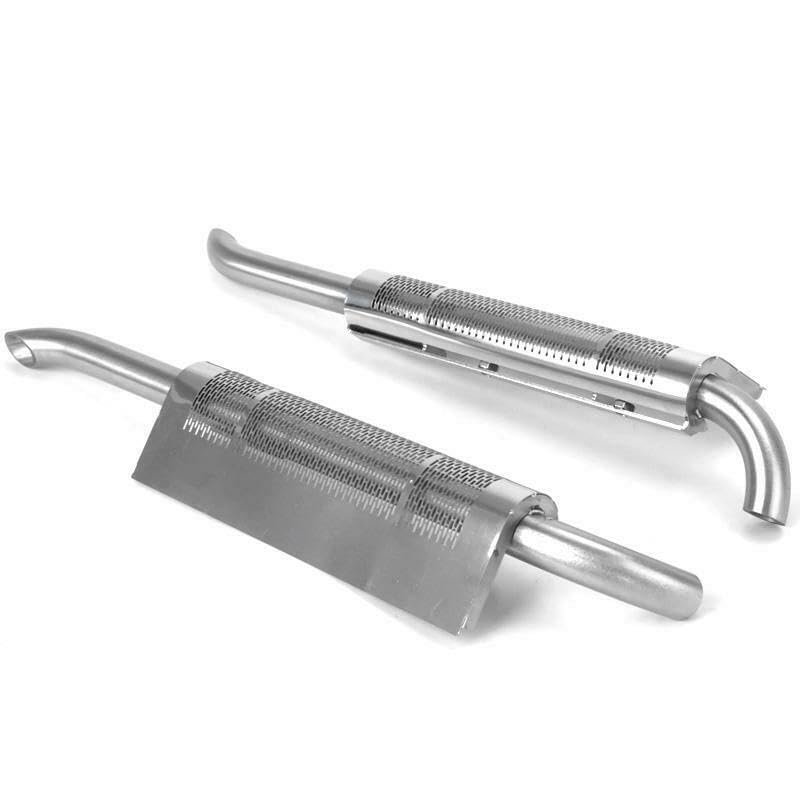 LESU Truck Exhaust Pipe Chimney Metal for 1/14 RC DIY Tractor Truck Car Model Accessories