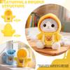 Toyvian 2pcs Small Plush Bear Doll Costume Stuffed Animal Outfit Girl Boy Plush Doll Hooded Sweater Clothes Cute Stuffed Animal Outfit Clothing for 6-8 Inch Bears view 3