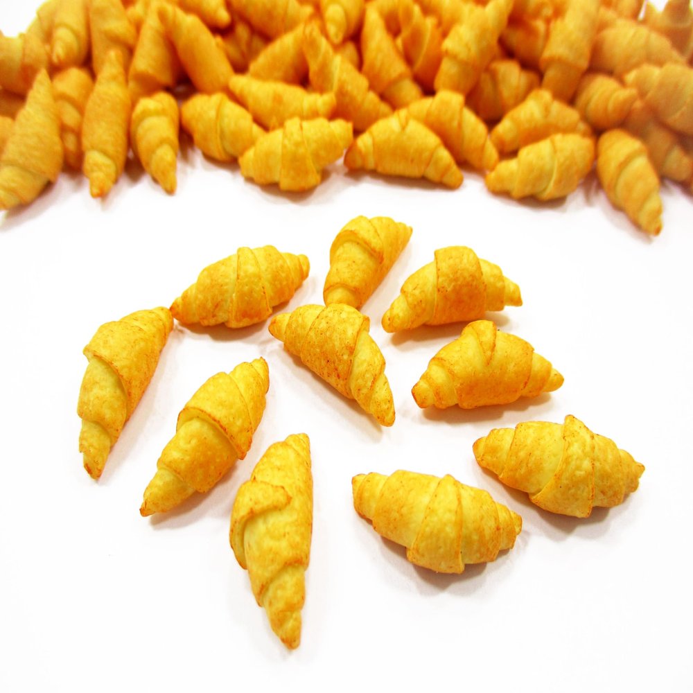 Lot 10 Loose Plain Croissant Bakery Bread Dollhouse Miniatures Food Bakery 16611