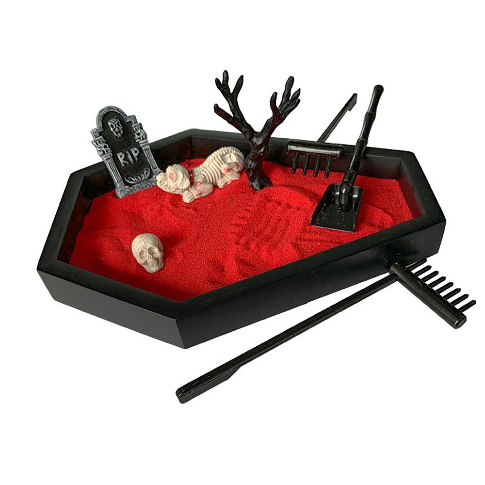 Zen Garden for Desk Gothic Gifts Office Desk Decor Mini Zen Garden Kit