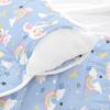 Datura home Nap Mat -Rainbow Swan Sleeping Bag with Removable Pillow - Daycare and Sleepovers Preschool Kindergarten Bedding Set for Kids Toddler Boys Girls(Swan Large) view 3