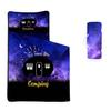 Datura home Nap Mat -Camping Sleeping Bag with Removable Pillow - Daycare and Sleepovers Preschool Kindergarten Bedding Set for Kids Toddler Boys Girls(Camping Large) view 1