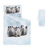 Datura home Nap Mat -Penguin Sleeping Bag with Removable Pillow - Daycare and Sleepovers Preschool Kindergarten Bedding Set for Kids Toddler Boys Girls(Penguin Standard) view 1