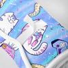 Datura home Nap Mat -Cat Gamepad Sleeping Bag with Removable Pillow - Daycare and Sleepovers Preschool Kindergarten Bedding Set for Kids Toddler Boys Girls(Cat1 Standard) view 4