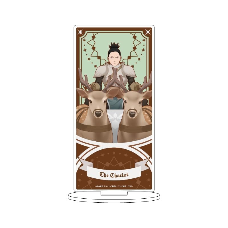 A3 Naruto Shippuden 29 Nara Shikamal, Tarot Ver., Illustrated Character Acrylic Figure