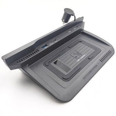 Car Qi Wireless Charger Compatible with Nissan Rogue 2021 2022 2023 Accessories 15w Fast Phone Charging Plate Adapter Interior Auto Parts
