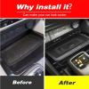 Car Qi Wireless Charger Compatible with Nissan Rogue 2021 2022 2023 Accessories 15w Fast Phone Charging Plate Adapter Interior Auto Parts view 4
